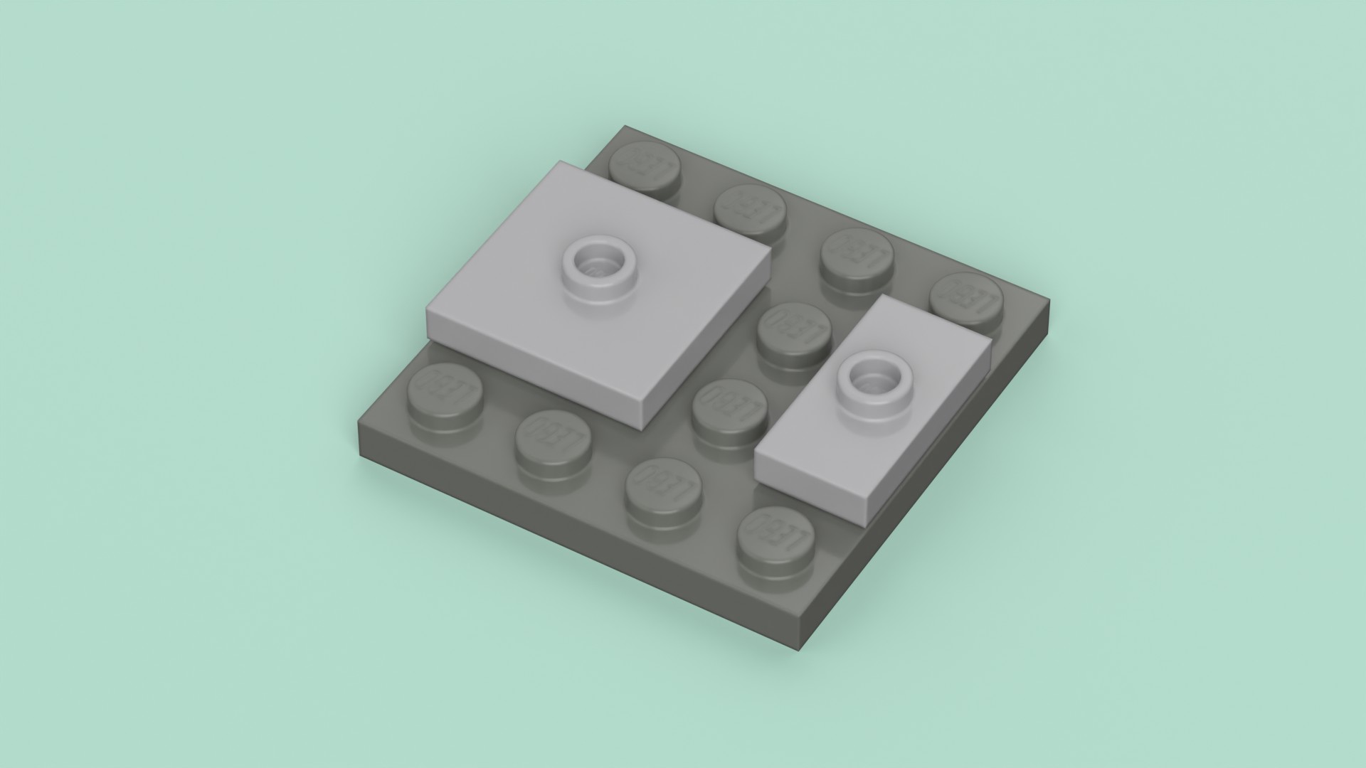Part 87580 — the 2x2 jumper, offset in two directions